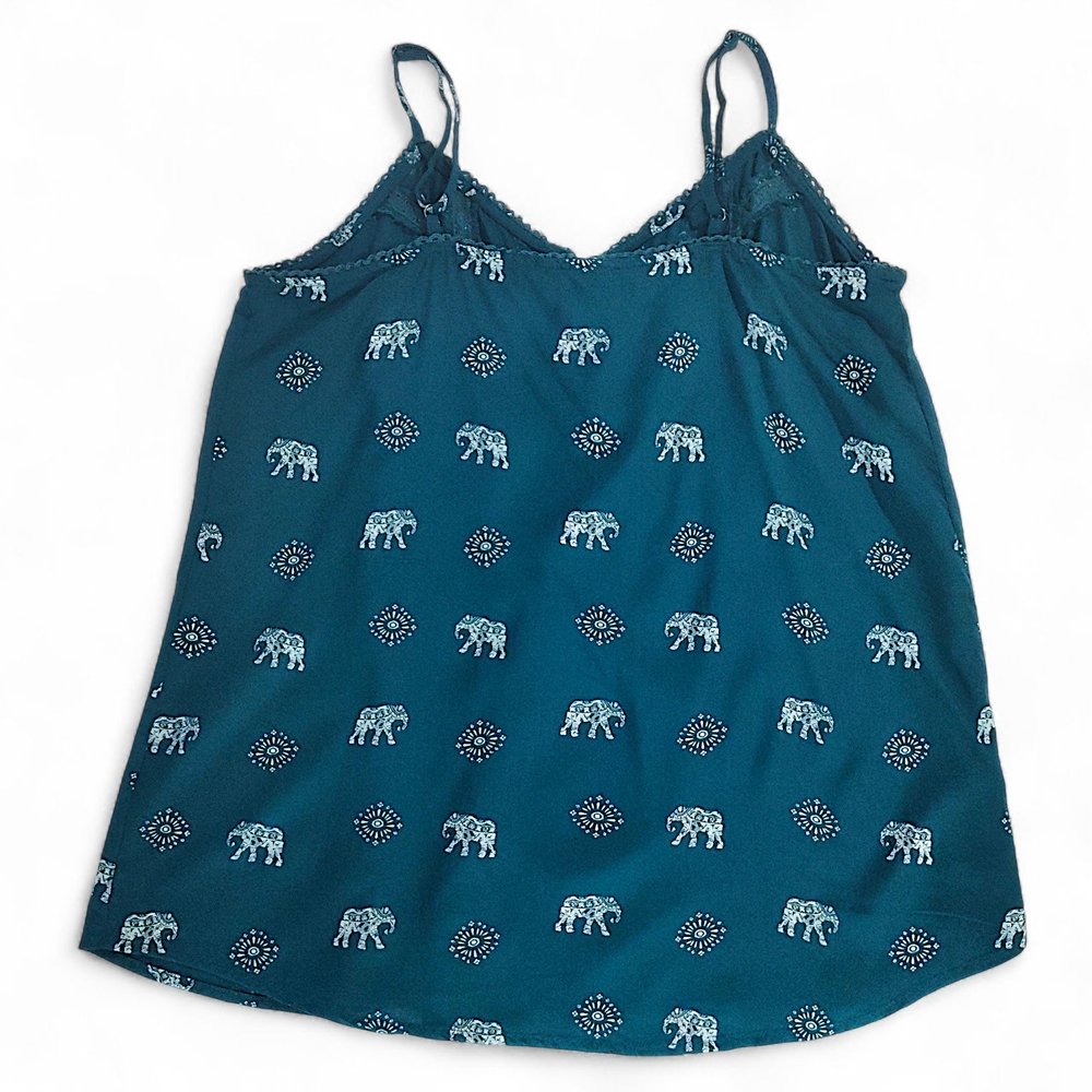 Sonoma Strappy Challis Tank Top Womens Size Small - Picture 5 of 6